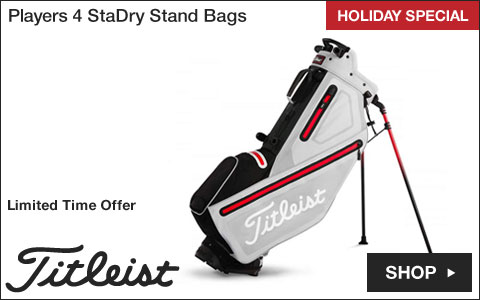 Titleist 	Players 4 StaDry Stand Golf Bags - HOLIDAY SPECIAL