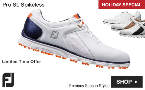 FJ Pro SL Spikeless Golf Shoes - Previous Season Style - HOLIDAY SPECIAL