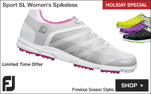 FJ Sport SL Women's Spikeless Golf Shoes - CLOSEOUTS