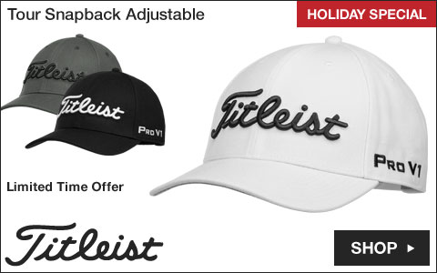 Titleist Tour Snapback Adjustable Golf Hats - HOLIDAY SPECIAL