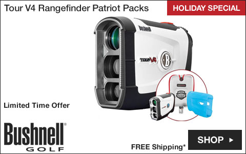 Bushnell Tour V4 Golf Rangefinder Patriot Packs - HOLIDAY SPECIAL