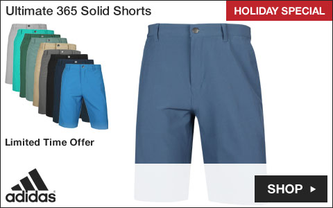 Adidas Ultimate 365 Solid Golf Shorts - CYBER MONDAY SPECIAL