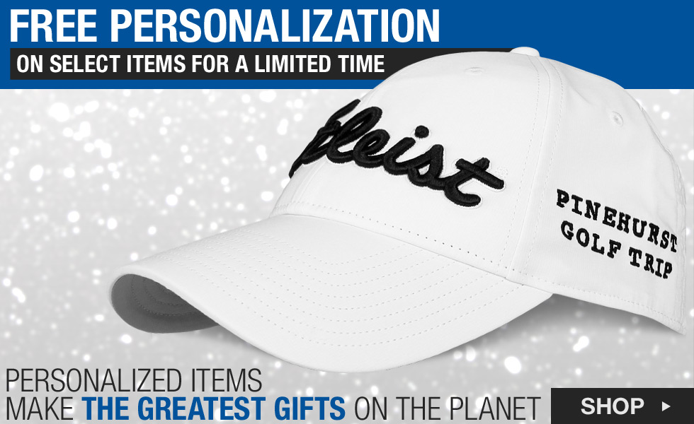 Free Personalization for the Holidays at Golf Locker