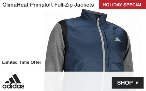 Adidas ClimaHeat Primaloft Full-Zip Golf Jackets - HOLIDAY SPECIAL