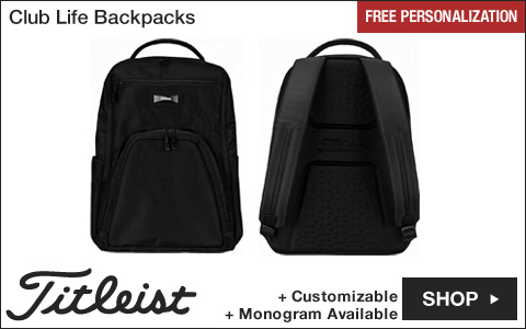 Titleist Club Life Golf Backpacks - Free Personalization