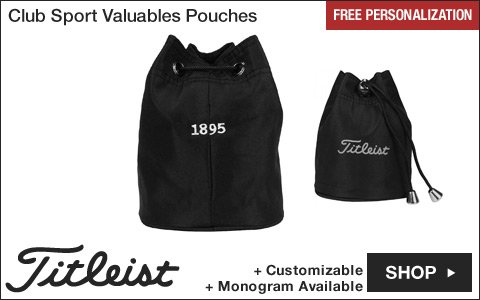 Titleist Club Sport Valuables Pouches - Free Personalization