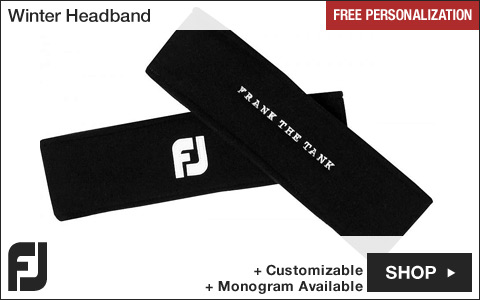 FJ Winter Golf Headband - Assorted - Free Personalization