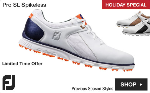 FJ Pro SL Spikeless Golf Shoes - Previous Season Style - HOLIDAY SPECIAL