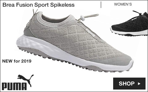 PUMA Brea Fusion Sport Women's Spikeless Golf Shoes