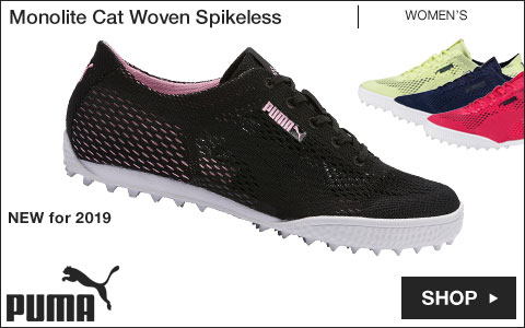 PUMA Monolite Cat Woven Women's Spikeless Golf Shoes