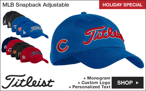 Titleist Major League Baseball Snapback Adjustable Golf Hats - HOLIDAY SPECIAL