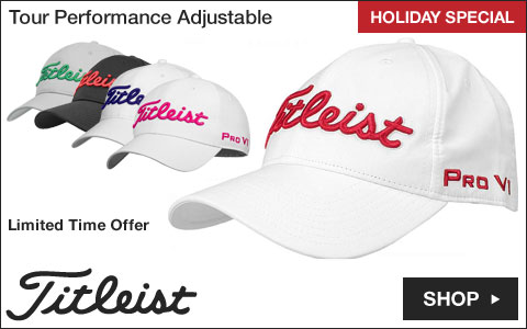 Titleist Tour Performance Adjustable Golf Hats - ON SALE