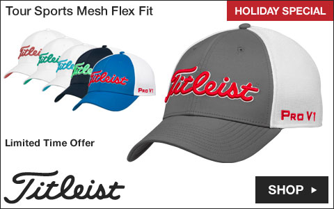 Titleist Tour Snapback Mesh Adjustable Golf Hats - HOLIDAY SPECIAL