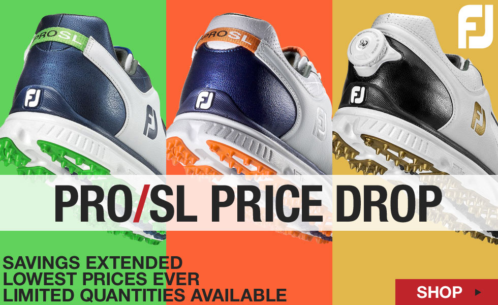 FJ Pro SL Spikeless Golf Shoes Savings