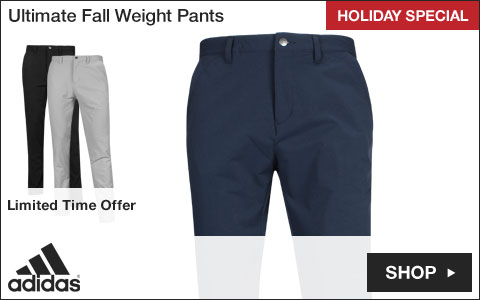 Adidas Ultimate Fall Weight Golf Pants - HOLIDAY SPECIAL