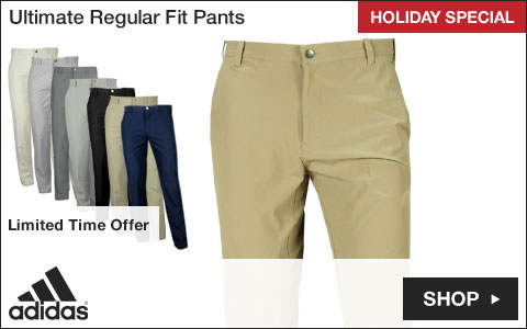 Adidas Ultimate Regular Fit Golf Pants - HOLIDAY SPECIAL