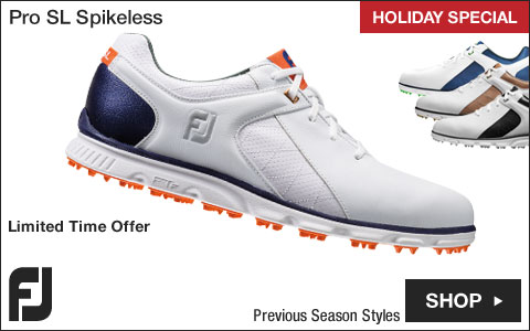 FJ Pro SL Spikeless Golf Shoes - Previous Season Style - HOLIDAY SPECIAL