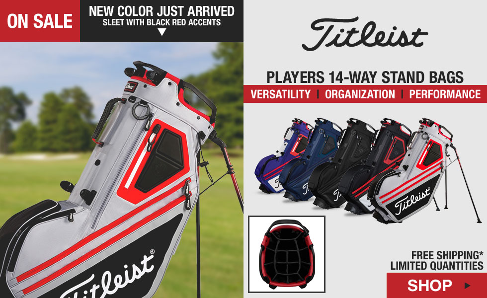 Titleist Players 14-Way Stand Golf Bags - ON SALE