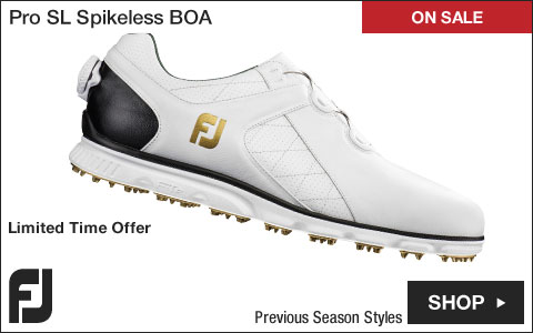 FJ Pro SL Spikeless Golf Shoes with BOA Lacing System - Previous Season Style - ON SALE