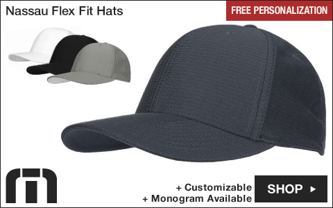 Travis Mathew Nassau Flex Fit Custom Golf Hats - Free Personalization