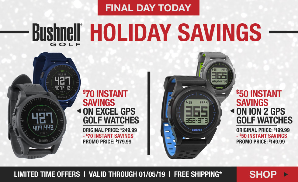 Bushnell Holiday Promo - Final Day