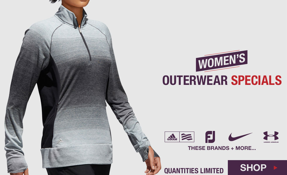 Women's Golf Outerwear Specials at Golf Locker