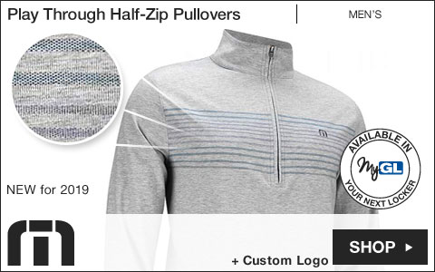 Travis Mathew Play Through Half-Zip Golf Pullovers