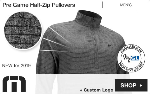 Travis Mathew Pre Game Half-Zip Golf Pullovers