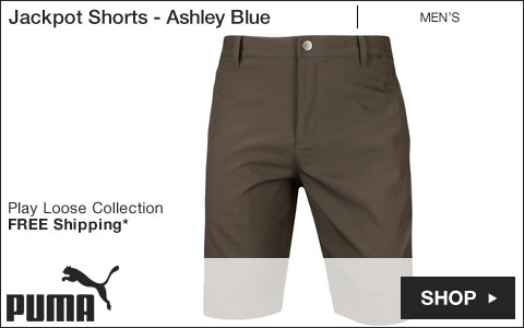 Puma Jackpot Golf Shorts - Chocolate Brown - Play Loose Collection