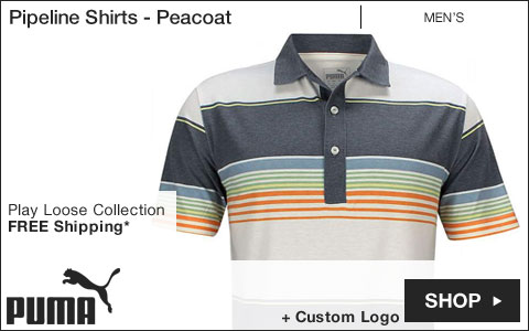 Puma Pipeline Golf Shirts - Peacoat - Play Loose Collection