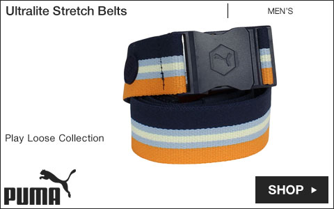 Puma Ultralite Stretch Golf Belts - Play Loose Collection