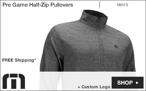 Travis Mathew Pre Game Half-Zip Golf Pullovers