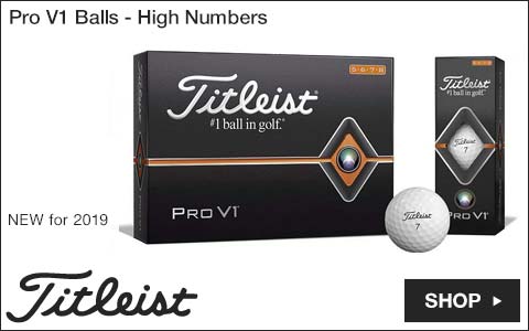 Titleist 2019 Pro V1 Golf Balls - High Numbers