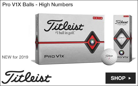 Titleist 2019 Pro V1X Golf Balls - High Numbers