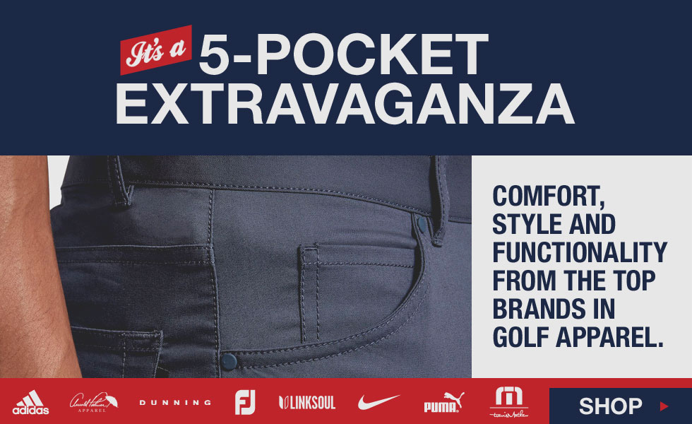 It’s a 5-Pocket Extravaganza at Golf Locker