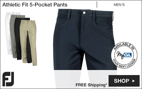 FJ Athletic Fit 5-Pocket Golf Pants