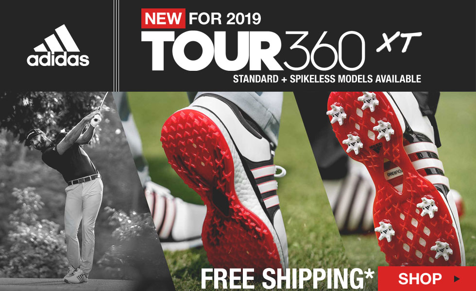 Adidas Tour 360 XT Boost Spikeless Golf Shoes - New for 2019