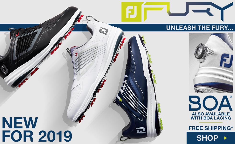 New for 2019 - FJ Fury Golf Shoes