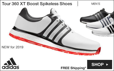 Adidas Tour 360 XT Boost Spikeless Golf Shoes - New for 2019