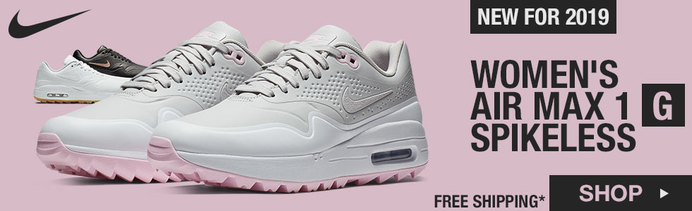 New Air Max 1 G Women's Spikeless Golf Shoes