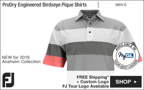 FJ ProDry Engineered Birdseye Pique Golf Shirts - Anaheim Collection - FJ Tour Logo Available