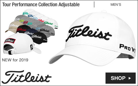 Titleist Tour Performance Collection Adjustable Golf Hats