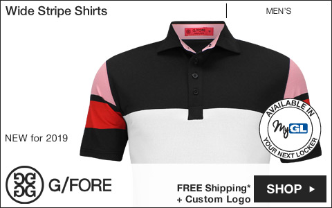 G/Fore Wide Stripe Golf Shirts