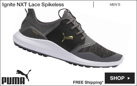 PUMA Ignite NXT Lace Spikeless Golf Shoes