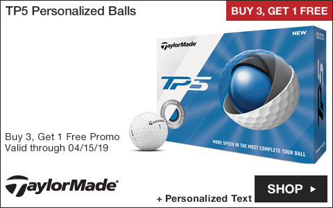 TaylorMade TP5 Personalized Golf Balls - Buy 3, Get 1 Free