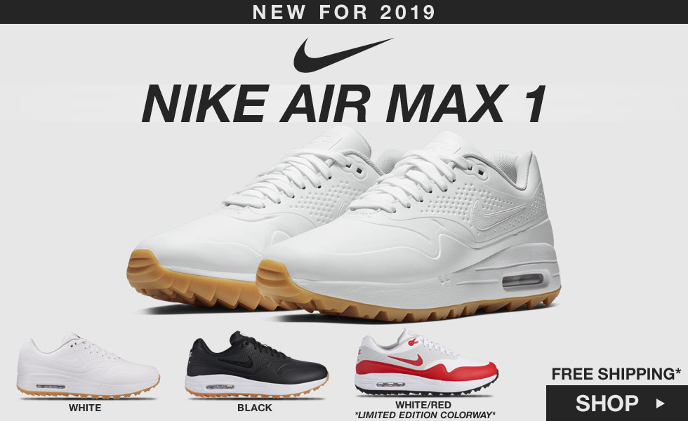 Nike Air Max 1 G Spikeless Shoes - New for 2019