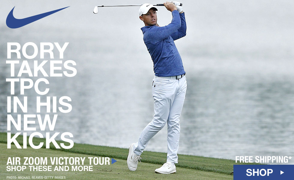 Rory Wins TPC 2019 in the New Nike Air Zoom  Victory Golf Shoes