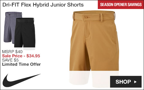 Nike Dri-FIT Flex Hybrid Junior Golf Shorts