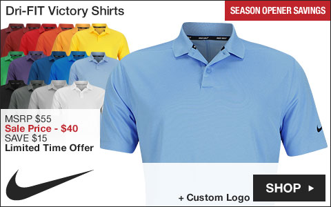 Nike Dri-FIT Victory Golf Shirts