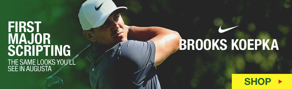 First Major Apparel Scriping - Brooks Koepka - Nike Golf